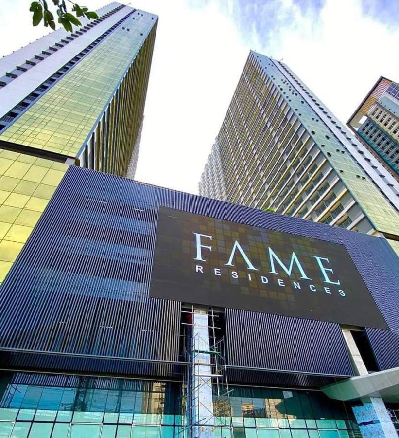 One Bedroom Condo Unit Fame Residences Manila Kültér fotó