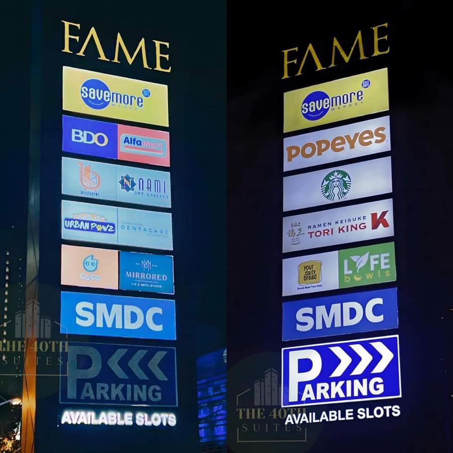 One Bedroom Condo Unit Fame Residences Manila Kültér fotó